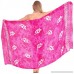 LA LEELA Beachwear Bikini Cover up Bathing Suit Wrap Pareo Women 16 Plus Size 78X43 B07P2MPQHP